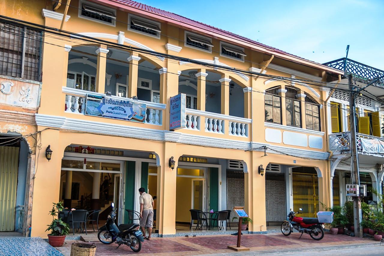 Paris Guesthouse Kampot Exterior foto